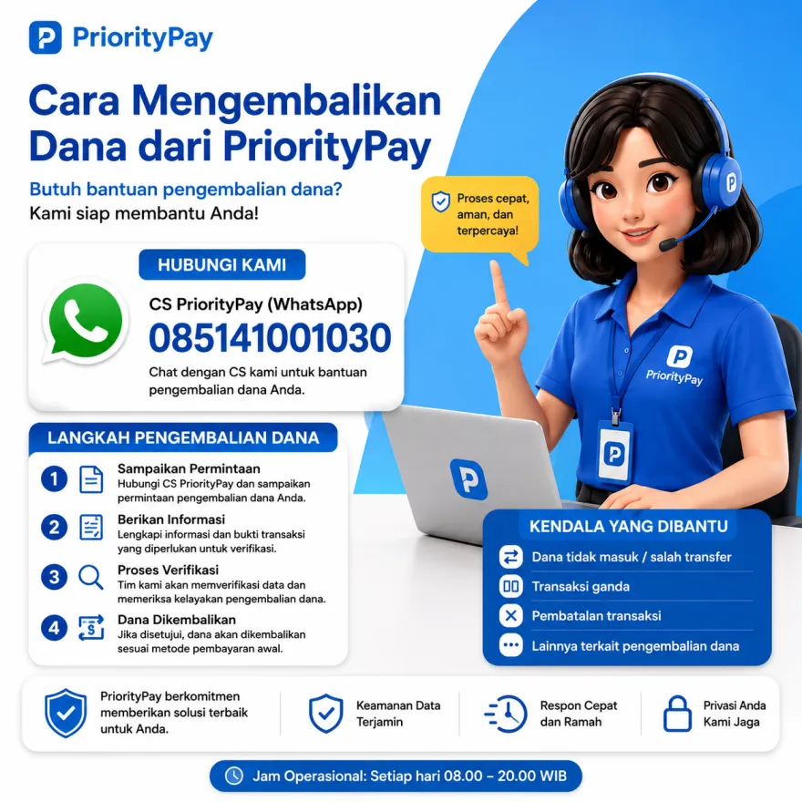 Cara Mengembalikan Dana dari Priority Valasindo